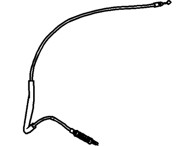 Ford 9E5Z-54601L60-A Cable - Seat Back Latch Release