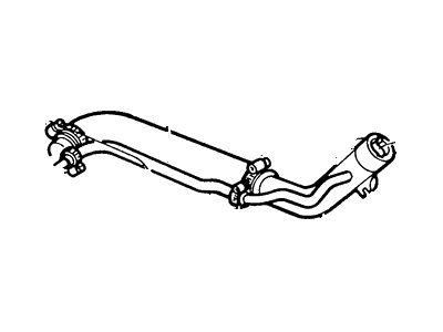 1992 Ford F-150 Fuel Filler Neck - E7TZ-9034-B