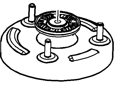 2014 Ford Expedition Shock And Strut Mount - EL1Z-18A099-A