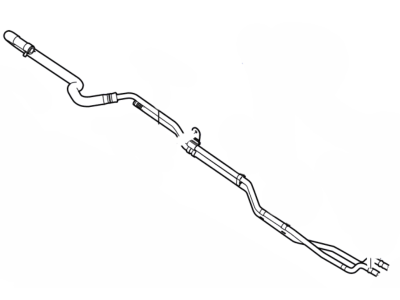 2006 Ford E-250 Oil Cooler Hose - 6C2Z-7R081-BA