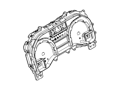 Ford E-150 Instrument Cluster - 9C2Z-10849-LA