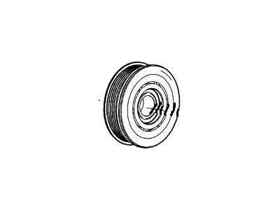 Ford A/C Idler Pulley - 7C2Z-19D784-A