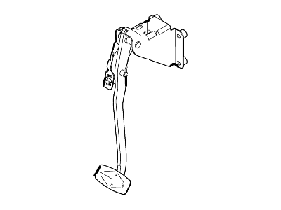Ford Brake Pedal - BC3Z-2455-B