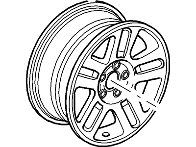 Ford 1L2Z-1007-SF Wheel Assembly