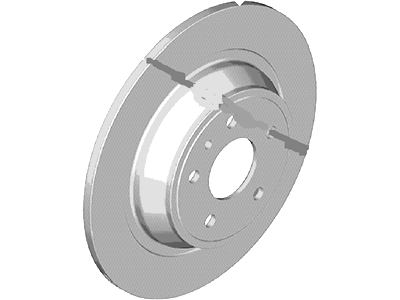 Ford DG9Z-2C026-C Rotor Assembly - Brake