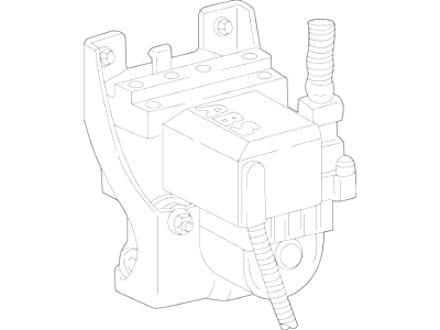 2002 Ford Mustang ABS Control Module - XR3Z-2C286-CA