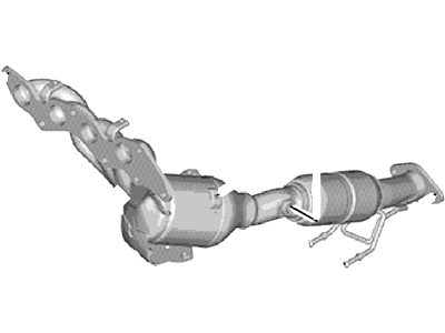 2014 Ford Fusion Catalytic Converter - DS7Z-5G232-B