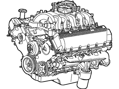 Ford 3C2Z-6007-KA Engine Assembly