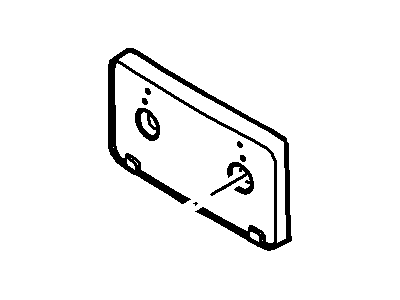 Ford BT4Z-17A385-C Bracket - License Plate