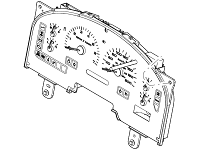 Ford 5L3Z-10849-AA Instrument Cluster