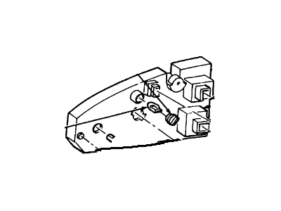 Ford E-350/E-350 Super Duty HVAC Control Module - 4C2Z-19980-BA