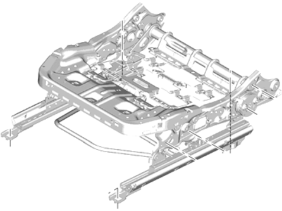 Ford DS7Z-5461705-B Track Assembly - Seat