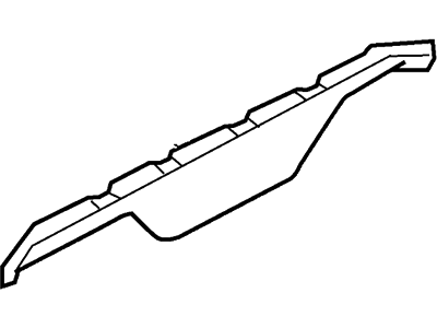 Ford F4ZZ-6310780-A Member Assembly - Floor Cross