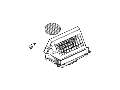 Ford 1L2Z-18B259-AC Duct - Heater Air Inlet