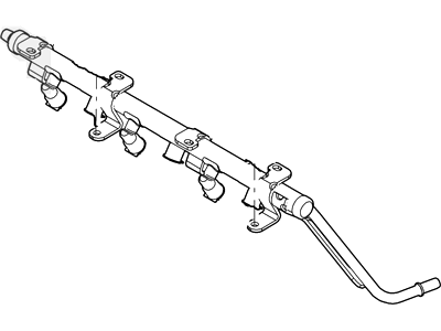 Mercury Milan Fuel Rail - 6E5Z-9F792-BA