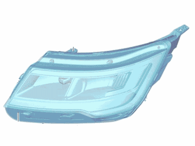 Ford Explorer Headlight - JB5Z-13008-N