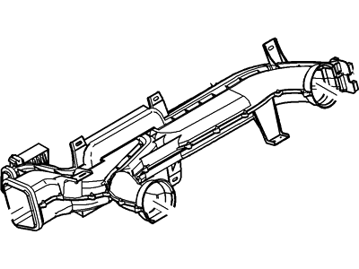 Ford 9C2Z-19C633-A Duct - Air