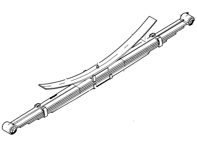 Ford Leaf Spring - 7C3Z-5560-L