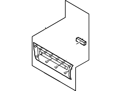 Ford 3L1Z-7825556-AAPTM Panel Assembly - Outside Finish