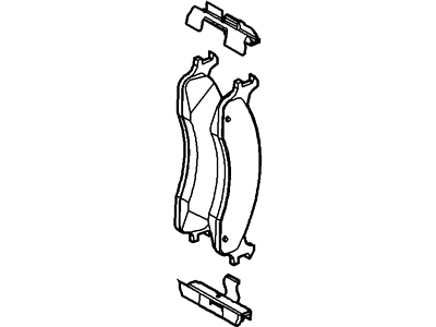 Ford 4C2Z-2001-BB Kit - Brake Shoe