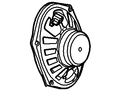 2004 Mercury Mountaineer Car Speakers - XW7Z-18808-GA
