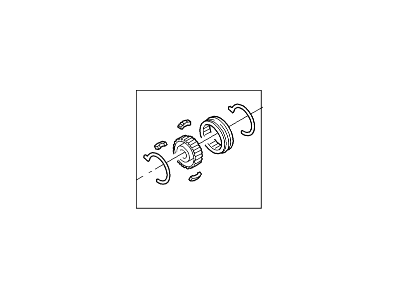 Ford Ranger Synchronizer Ring - 1L5Z-7124-EA