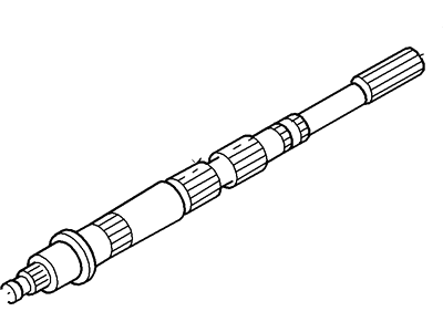 Ford 1L5Z-7061-CA Shaft Assembly - Output