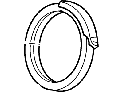 F68Z-9628-AA Ford Clamp Illustration 1 of 1