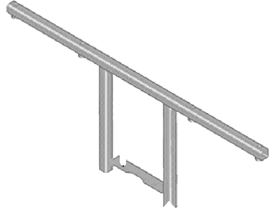 Ford FV6Z-10A666-A Support - Battery Tray