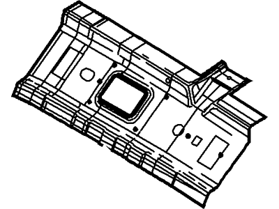 Ford 8C3Z-25513A30-B Rail Assembly - Roof - Side