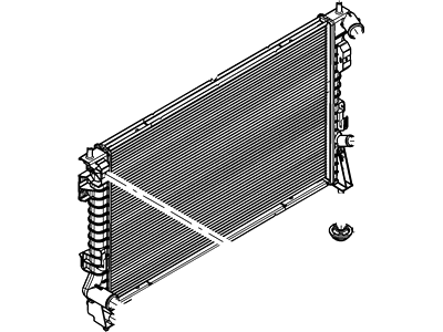 Mercury Radiator - 8G1Z-8005-A