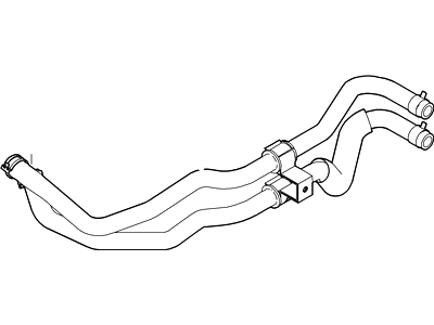 Ford 7T4Z-18C553-A Hose Assembly