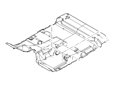 Ford 3C3Z-2813000-JAC Mat - Floor