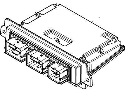 Ford Escape Engine Control Module - AL8Z-12A650-BKF