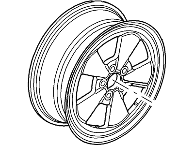 Ford 4R3Z-1007-BA Wheel Assembly