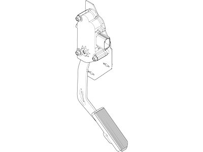 Ford BC2Z-9F836-A Pedal