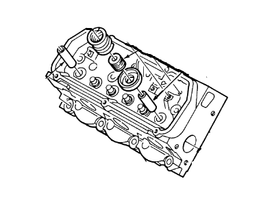 Lincoln Continental Cylinder Head - F4DZ-6V049-DRM