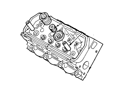 1992 Lincoln Continental Cylinder Head - F4DZ-6V049-DRM