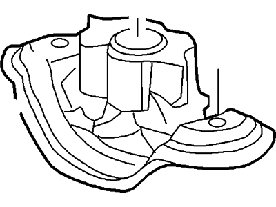 Ford Thunderbird Engine Mount - 3W4Z-6068-AA