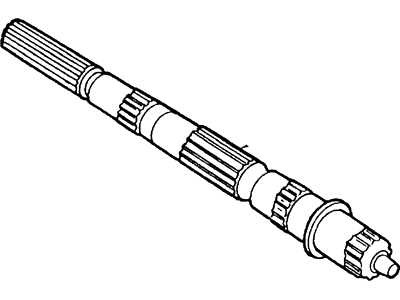 Ford XR3Z-7061-AA Shaft Assembly - Output