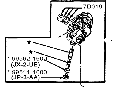 Mercury Tracer Oil Pump - F1CZ-7A103-A