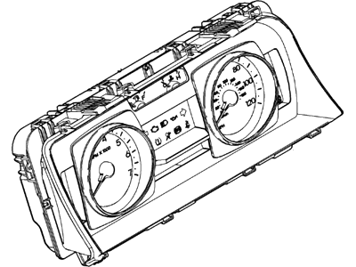 Ford 8H6Z-10849-A Instrument Cluster