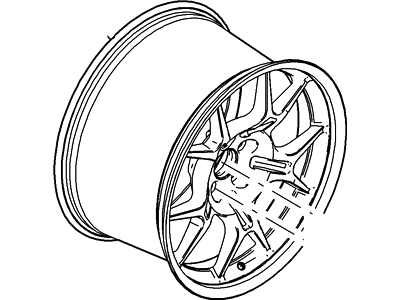 Ford 4G7Z-1007-DA Wheel Assembly