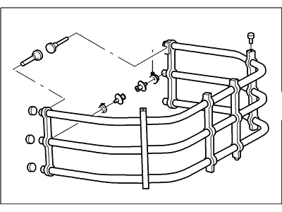 Ford 4L3Z-84286A40-AA Extender - Pick Up Box - Rear