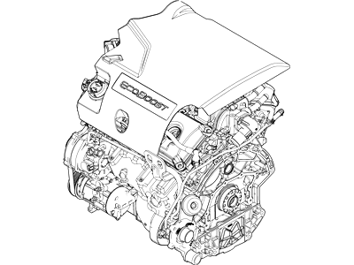 Ford AA5Z-6007-A Engine Assembly