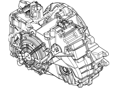 2009 Ford Edge Transmission Assembly - 7T4Z-7000-ARM