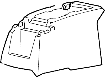 2006 Ford F-350 Super Duty Center Console Base - 2C3Z-25045A36-BAA