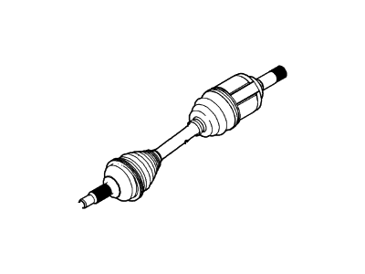 Ford BB5Z-3B437-J Front Axle Shaft