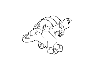 Ford Police Interceptor Sedan Engine Mount - DA5Z-6038-B