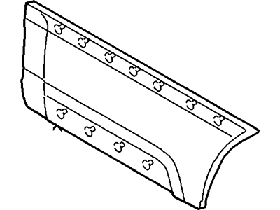 Ford 2L7Z-7824736-AAF Panel Assembly - Exterior Trim